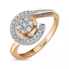 Золотое Кольцо c бриллиантами