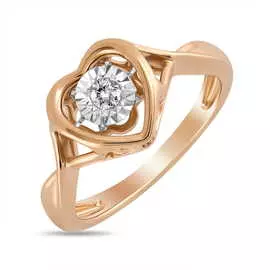 Золотое Кольцо c бриллиантом