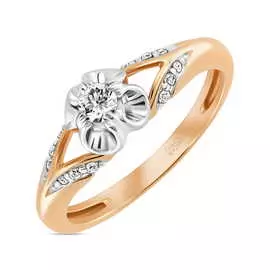 Золотое Кольцо c бриллиантами