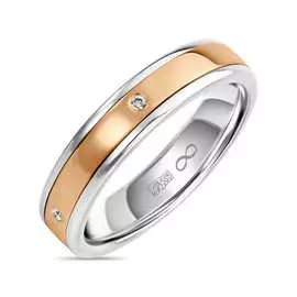 Золотое кольцо c бриллиантами