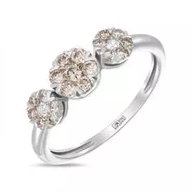 Золотое кольцо c бриллиантами