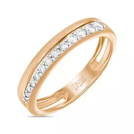 Золотое кольцо c бриллиантами