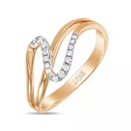 Золотое Кольцо c бриллиантами