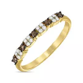 Золотое кольцо c бриллиантами