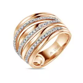 Золотое Кольцо c бриллиантами