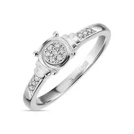 Золотое кольцо c бриллиантами