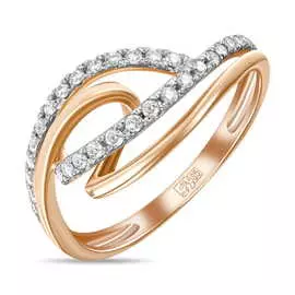 Золотое Кольцо c бриллиантами