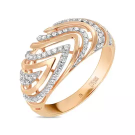 Золотое Кольцо c бриллиантами