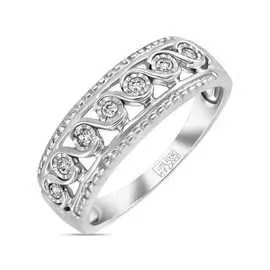 Золотое кольцо c бриллиантами