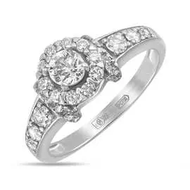 Золотое кольцо c бриллиантами