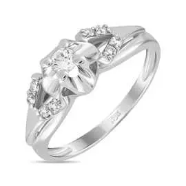 Золотое кольцо c бриллиантами