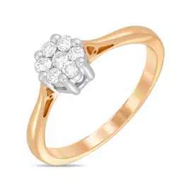 Золотое Кольцо c бриллиантами