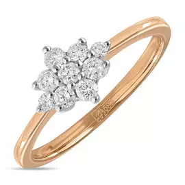 Золотое Кольцо c бриллиантами