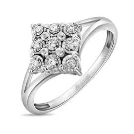 Золотое кольцо c бриллиантами