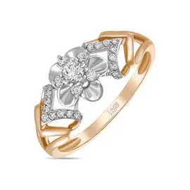 Золотое Кольцо c бриллиантами