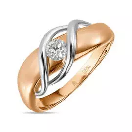 Золотое кольцо c бриллиантами