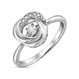 Золотое кольцо c бриллиантами