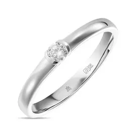 Золотое кольцо c бриллиантом