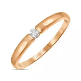 Золотое Кольцо c бриллиантом