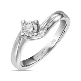 Золотое Кольцо c бриллиантом