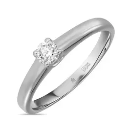 Золотое кольцо c бриллиантом