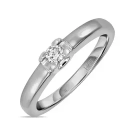 Золотое кольцо c бриллиантом