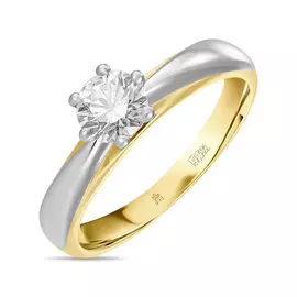 Золотое Кольцо c бриллиантом