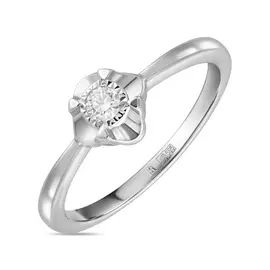 Золотое кольцо c бриллиантом