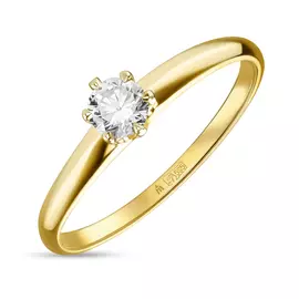 Золотое Кольцо c бриллиантом