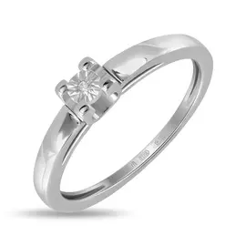 Золотое кольцо c бриллиантом