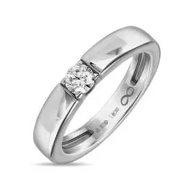 Золотое кольцо c бриллиантом