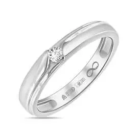 Золотое кольцо c бриллиантом