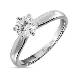 Золотое кольцо c бриллиантом