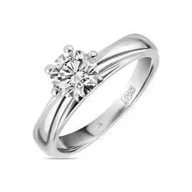 Золотое кольцо c бриллиантом