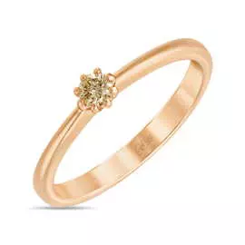 Золотое Кольцо c бриллиантом