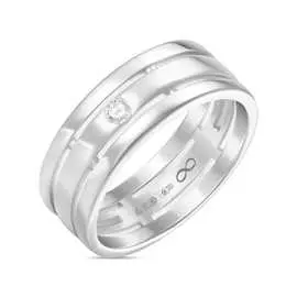 Золотое кольцо c бриллиантом