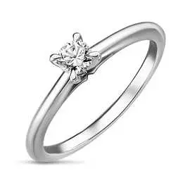 Золотое кольцо c бриллиантом