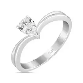 Золотое кольцо c бриллиантом