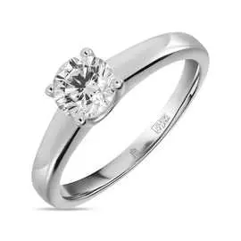 Золотое кольцо c бриллиантом