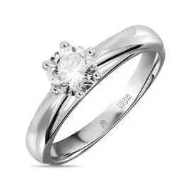 Золотое кольцо c бриллиантом