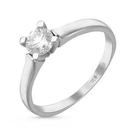 Золотое кольцо c бриллиантом