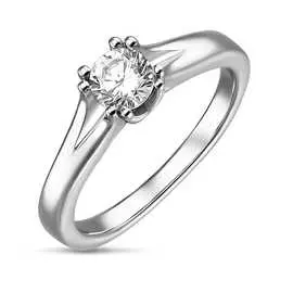 Золотое кольцо c бриллиантом