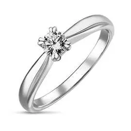 Золотое кольцо c бриллиантом