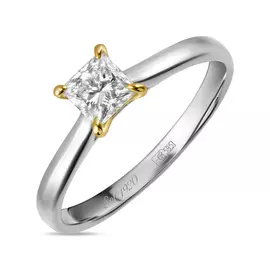 Золотое Кольцо c бриллиантом