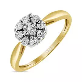 Золотое Кольцо c бриллиантом