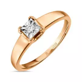 Золотое Кольцо c бриллиантом