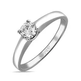 Золотое кольцо c бриллиантом