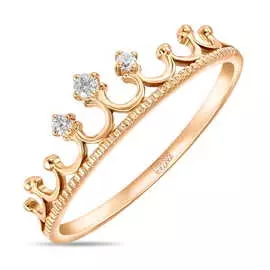 Золотое Кольцо c фианитами