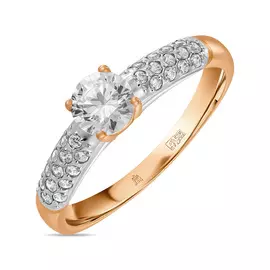 Золотое Кольцо c фианитами