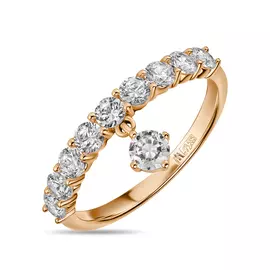 Золотое Кольцо c фианитами